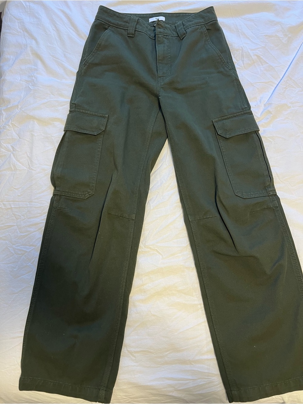 Aritzia Men's Dark Olive Cargo Pants